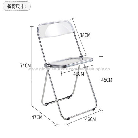 Steel round outlet chair price