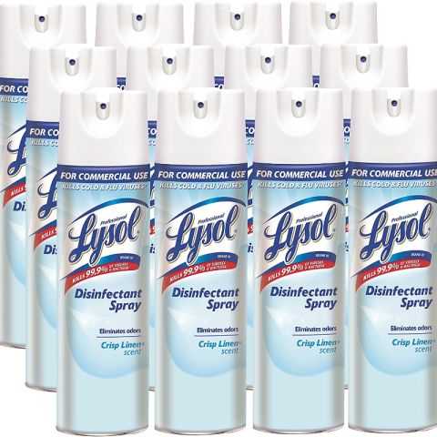 Buy Wholesale United States Lysol Disinfectant Spray, Crisp Linen ...