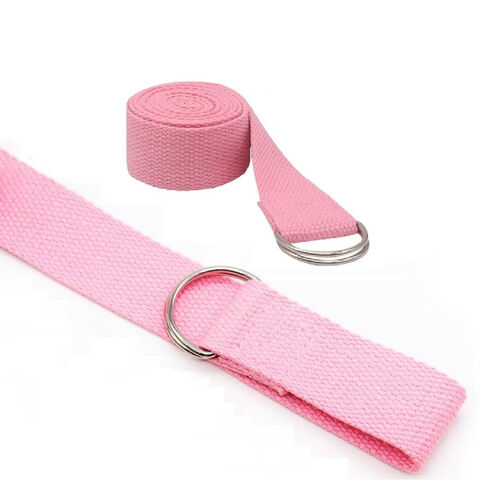 China Adjustable D Ring Belt for Yoga Strap for Stretching factory