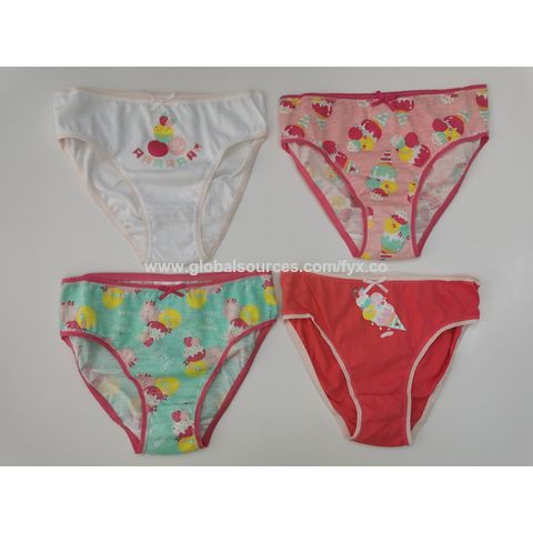 Toddler Girls' Tag-free Cotton Underwear With Multiple Color And Print  Available - Explore China Wholesale Girls Cotton Brief Panty Tagless and  Girls Underwear, Girls Brief, Girls Panties