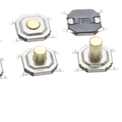 Tactile switches 4 * 4 * 0.8 / 1.5 / 1.6 / 1.7 / 2 / 2.5/3 SMT 5.2x5.2 ...