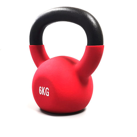Buy Standard Quality China Wholesale 6kg Kettlebell Cast Iron Rubber Coated  Kettlebell Red Green Black Yellow Standard Weight $1.29 Direct from Factory  at Hefei Konlon Tech CO.,Ltd