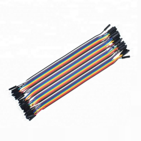 Each for 40pcs Dupont Wire Color Jumper Cable 20cm 2.54mm 1P-1P Female Male W 