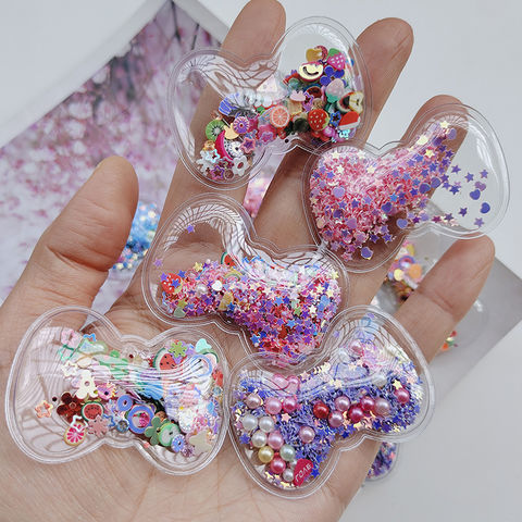 Wholesale New fashion design ear colorful girls shining sequined