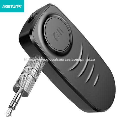 AGETUNR J19 Reproductor MP3 para coche con AUX, receptor Bluetooth manos libres para coche, conecta dos dispositivos for sale at factory direct price