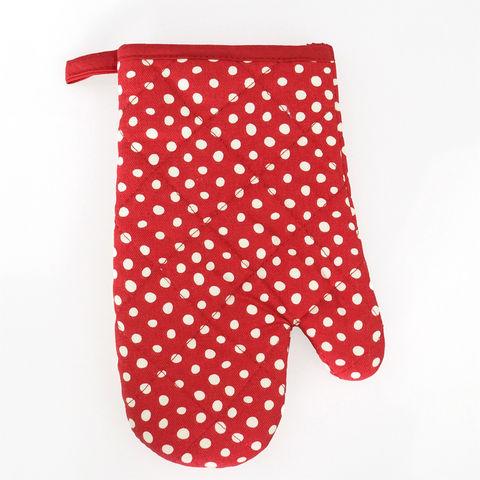 Buy Wholesale China Cute Children Glove Wave Point Cotton Oven Mitt Kitchen  Heat Resistant Oem Oven Mitts And Pot Holder & Kids Oven Mitts at USD 0.8