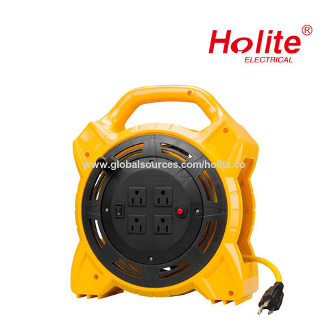 Innovative Multi-function Cable Reel With Led Light-ul Plug Diy Market,  Open Drum - Buy China Wholesale Led/work Light/extension Leads/cable Reel/drum  $28