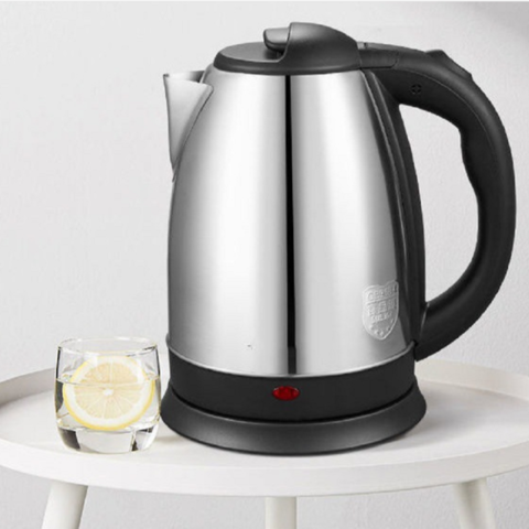 China 201/304 Stainless Steel Electrical Appliances Kettle Black Silver ...