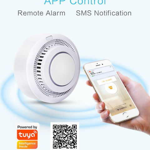 Tuya Smoke Detector Smokehouse Combination Fire Alarm Home Security System  Firefighters WIFI Smoke Alarm Fire Protection