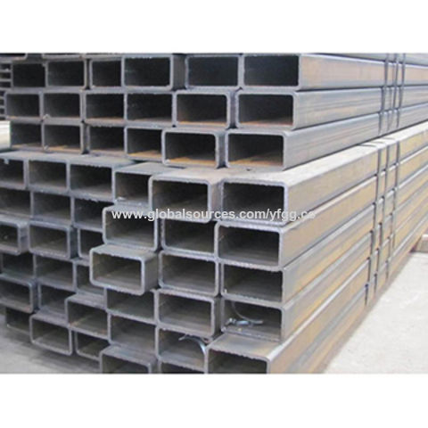 أنابيب فولاذية مجوفة خفيفة مجلفنة بالغمس الساخن ASTM A53 مصنعة في مصنع صيني for sale at factory direct price