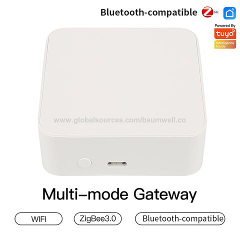 Zigbee Tuya Gateway Hub WIFI Bluetooth, kontrol rumah pintar untuk Tuya kehidupan pintar Alexa for sale at factory direct price