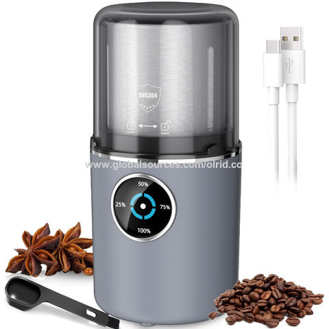 Buy Wholesale China Manufacturer Direct  Hot Olrid Portable Coffee  Bean Grinder And Small Coffee Grinder For Oem & Electric Coffee Grinder at  USD 14.9