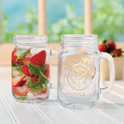 4 Pioneer Woman Rose Mason Jar 16oz Glasses with Lids and Straws