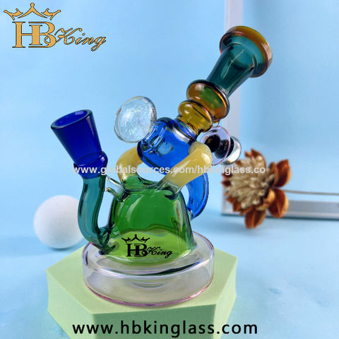 Unique LED Wholesale Plasma Hookah Glass Water Pipe LED Smoking Pipe Glass  Bab Rig - China Glass Herb Pipe and Glass DAB Rig price