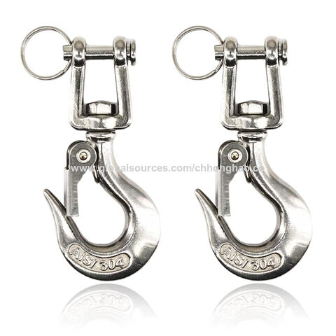 304 Stainless Steel Clevis Slip Hook American Type Swivel Lifting Hook  Rigging Accessories - China Wholesale Swivel Snap Hooks $0.7 from Chongqing  Honghao Technology Co.,Ltd
