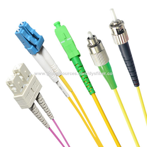 Buy Wholesale China Fiber Optic Patch Cord Sc Lc Fc St Singlemode Apc ...