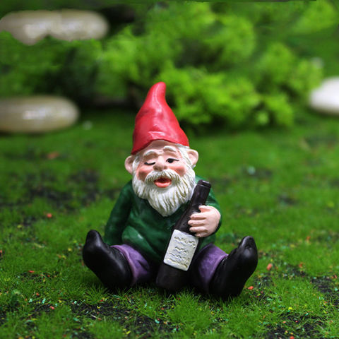 Doctor Dwarf Garden Gnome Statue Ornaments Outdoor Decor Unique Statue Sculpture