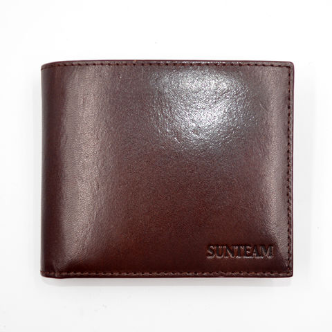 Personalised Leather Wallet With RFID Protection