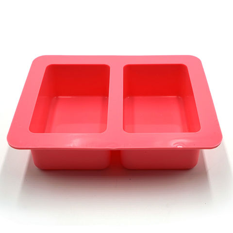 Buy Wholesale China Custom Silicone Mold China Factory Supply 2 Grids Soap  Molds For Soap Making & Soap Mold at USD 0.61