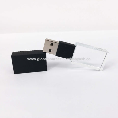 Cle USB 64 Go, Mini Clé USB avec Lumière LED Rapide Grande