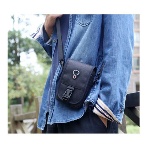 Crossbody Bags for Women, Small Cross Body Bag Waterproof Cell Phone Wallet  Mini Messenger Purses, Detachable Strap Casual Over Shoulder Backpack  Outdoor Classic Black Purse Sling Bag for Men Unisex: : Fashion