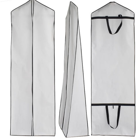 Non Woven Suit Cover Garment Bag Wedding Dress Cover - China