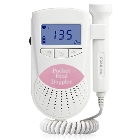 Babyphone GENERIQUE Moniteur de fréquence cardiaque fœtale à ultrasons  doppler détecteur de rythme cardiaque prénatal pour bébé portable