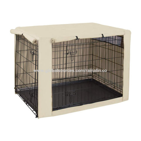 Dog Crate Pet Cage Kennel COVER Privacy Security Breathable Mosquito Net 