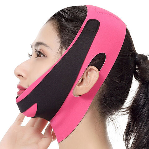 Face slimming strap - Pink