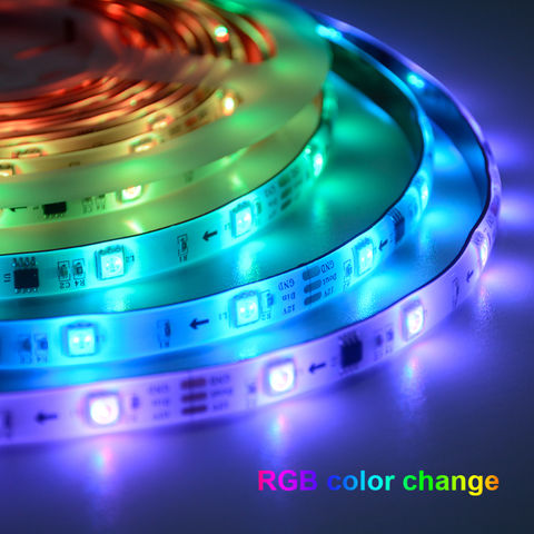 16.4ft RGB LED Light Strip 5050 LED Tape Lights, Color Changing