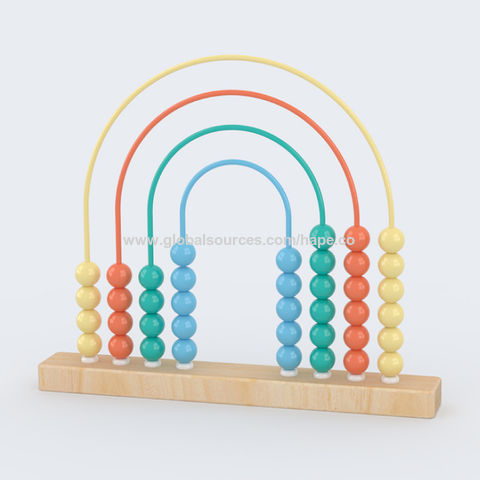 Compre ábaco De Madera Para Matemáticas, Juguete Educativo, ábaco