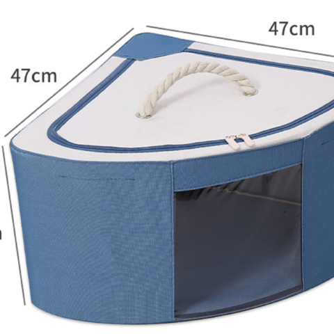 Large Capacity Storage Box, Foldable Portable Plastic Clothes Toy