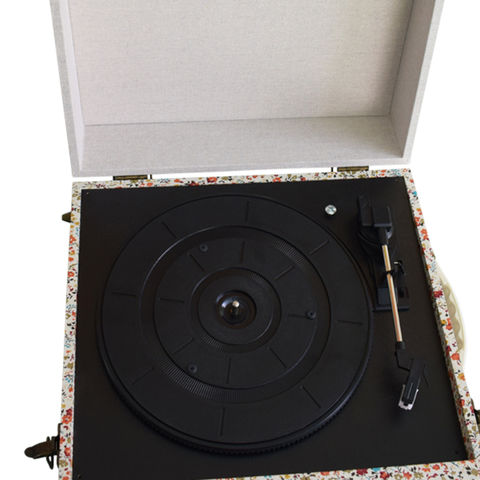 Wholesale big size suitcase direct drive turntable vinyl player 