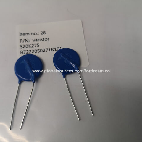 10 pieces Varistors THERMALLY PROTECTED VARISTOR 14MM 