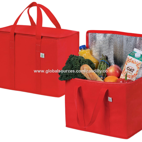 12L Heat Preservation Food Box Portable Cooler Picnic Basket with Handle 