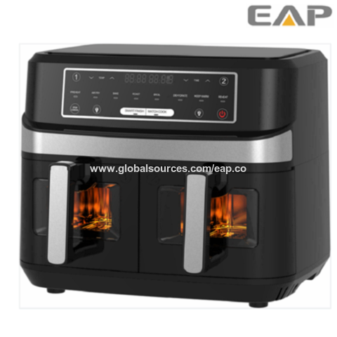 Buy Wholesale China Innovative 2-basket Air Fryer With Light Indicator & Air  Fryer 2 Baskets at USD 20