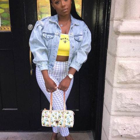 Denim Jacket Women out Jeans Coat 