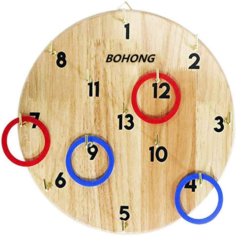 Party Drinking Game Ring Toss Game Wooden Hook Board Toy - China Party Game  and Ring Toss Game price