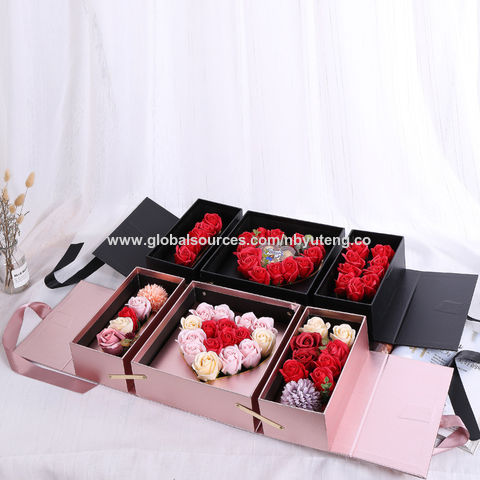 Soap Flowers Boxes Packaging Wholesale