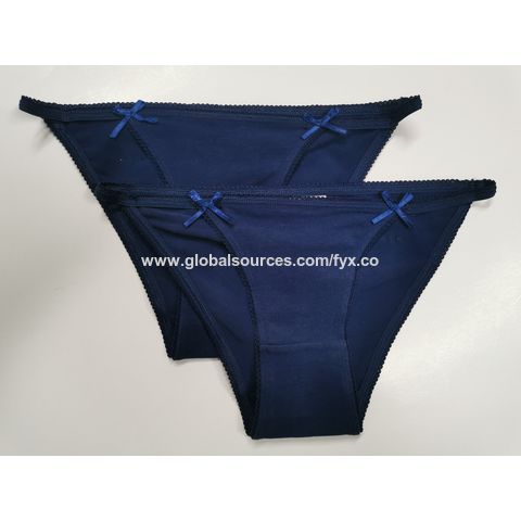 Ladies Sexy G String Cotton T-Back Seamless Underwear Thongs - China  Underwear and Lingerie price