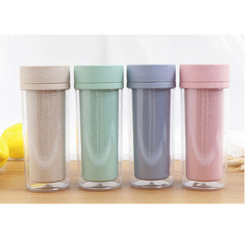 Tumbler Mugs Kitchen Accessories Cup Adjustable Cup Handy straw cup  Portable