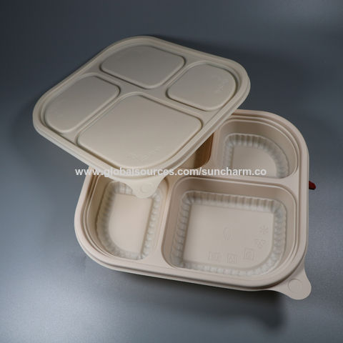 Buy Wholesale China Biodegradable Cornstarch Food Container Disposable Lunch Box 1000ml Takeaway Food Container With Lid Disposable Lunch Box At Usd 0 3 Global Sources