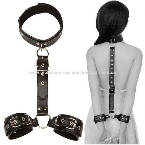 Bondaged Bed Restraints Sexy Handcuffs Belt Women BDSM Set Adults Couples  10PCS