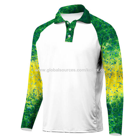 2023 High Back Oem Men's Upf 50+ Quick Dry Shirts Long Sleeve Fishing Polo  - Buy China Wholesale Men's Shirt $8.99