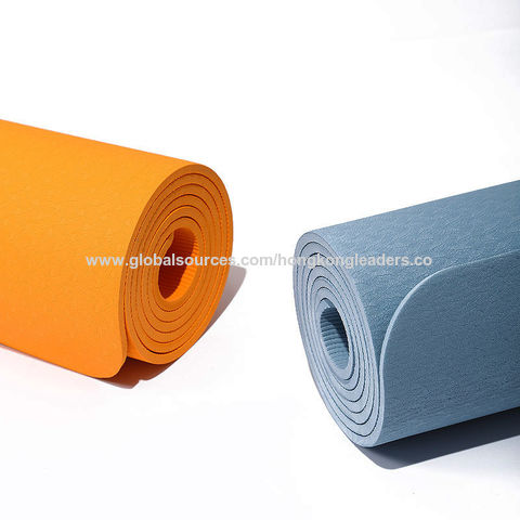 NEW-Eco Friendly 6mm TPE Yoga Mat Non Slip Durable Exercise Gym Mat-6 COLORS 