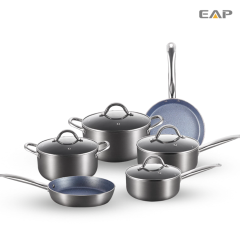 Buy Wholesale China Eap Induction Cookware Pot Sets Granite Coating ...
