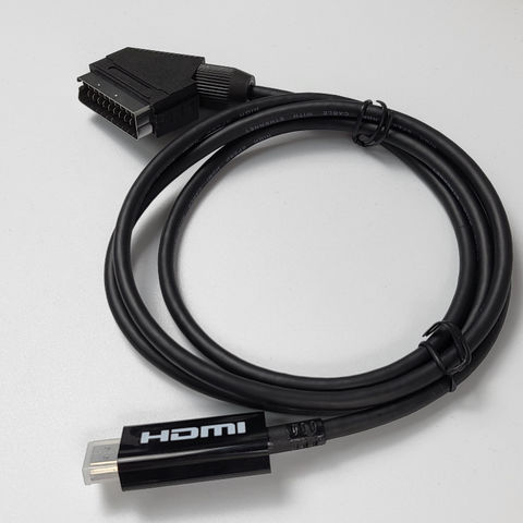 Conversor euroconector a HDMI - Euroconector a HDMI 1080p INF, negro