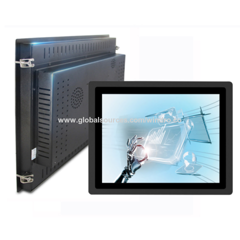 Panel PC industrial empotrado con pantalla resistiva/capacitiva táctil personalizable for sale at factory direct price