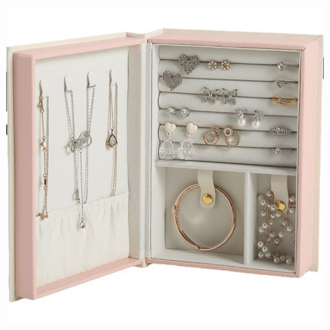 2pcs Empty Jewellery Boxes Handbag Shape Jewelry Storage Case Creative Ring Case 