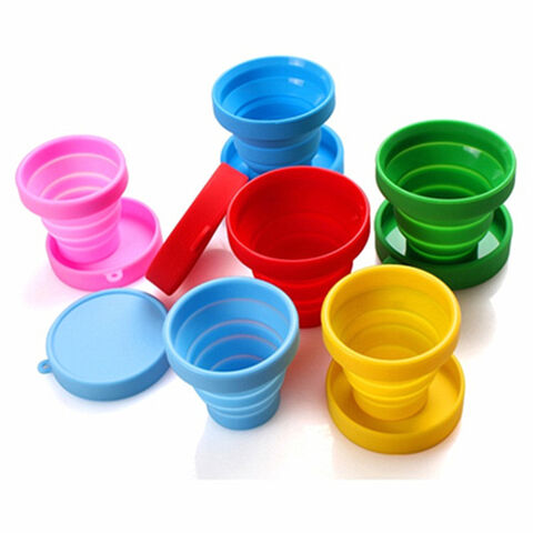 Gobelet Pliant en Silicone Très Demandé pour l'Extérieur, Multifonctionnel et Portable - Vente en Gros for sale at factory direct price